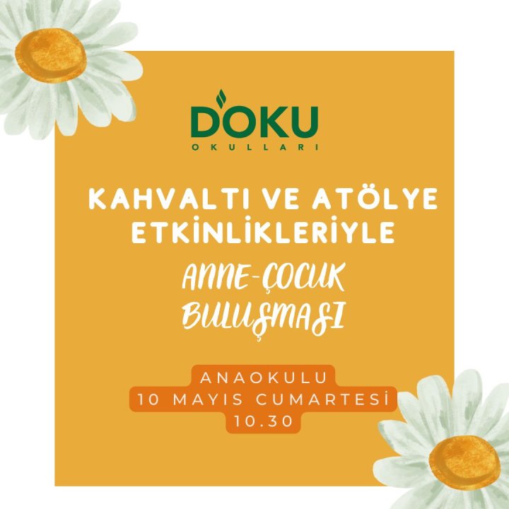 Anaokulu Öğrenci ve Velilerimiz ile Haftasonu Etkinliği