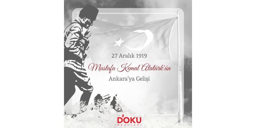 Atamızın Ankara'ya Gelişinin 104. yılını coşkuyla kutladık.