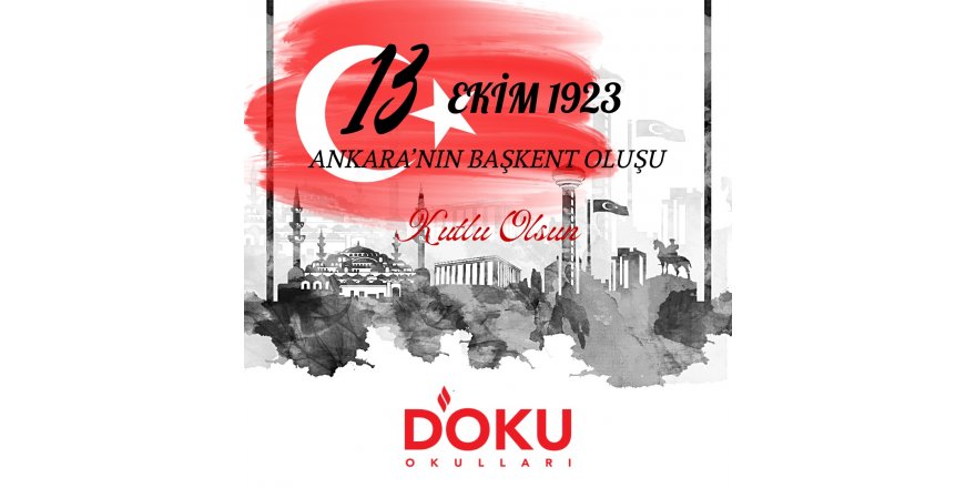 Ankara'mızın Başkent oluşunun 99. yılı kutlu olsun.